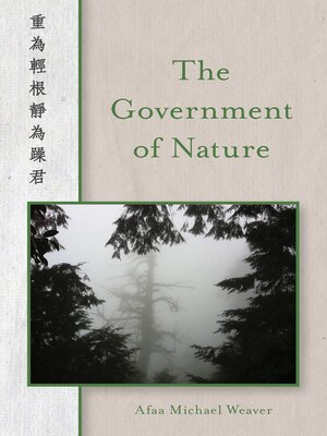 cover image of The Government of Nature